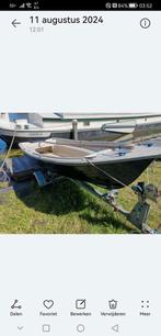 open bootje polyester., Watersport en Boten, Vis- en Consoleboten, Ophalen, Gebruikt, Tot 10 pk, 3 tot 6 meter