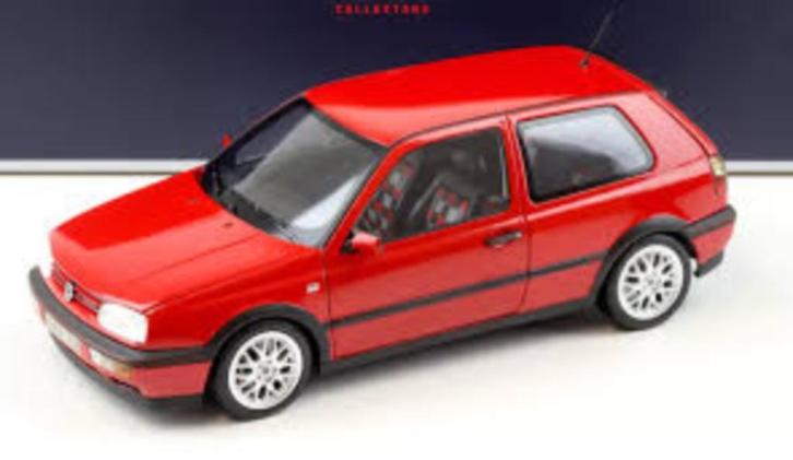 Volkswagen Golf GTI 1996 Flash Rood Model 1/18 Norev 188418, Hobby en Vrije tijd, Modelauto's | 1:18, Nieuw, Auto, Norev, Ophalen of Verzenden