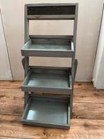 Etagère, 3 laags, trap, happy stones standaard, hout, Ophalen, Gebruikt