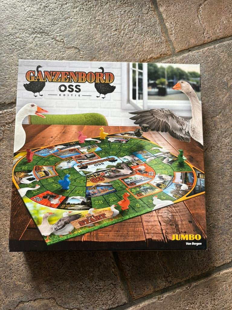 Ganzenbord oss, Ophalen of Verzenden, Zo goed als nieuw
