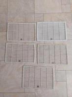 5 Witte Rivièra Maison Rattan placemats, Ophalen, Zo goed als nieuw