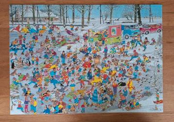 Jan van Haasteren puzzel puzzle Op glad ijs beschikbaar voor biedingen