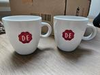 DE Koffie Kopjes - 2 stuks, Ophalen, Keramiek, Nieuw, Effen