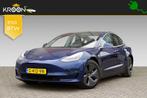 Tesla Model 3 Long Range AWD 75kWh Trekhaak Autopilot, Auto's, Tesla, 27 €/maand, Blauw, 1000 kg, 750 kg