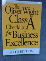 The Oliver Wight Class A Checklist for Business Excellence, Ophalen of Verzenden, Nieuw