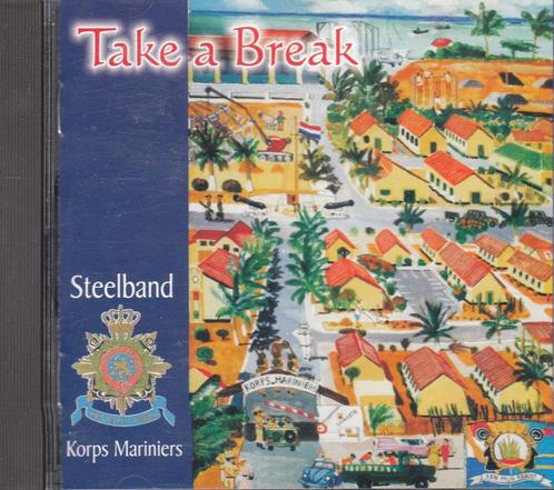 Hafabra- Take a Break - Steelband Korps Mariniers, Cd's en Dvd's, Cd's | Instrumentaal, Zo goed als nieuw, Verzenden