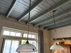Hanglamp eettafel, Ophalen, Gebruikt, Glas, 75 cm of meer