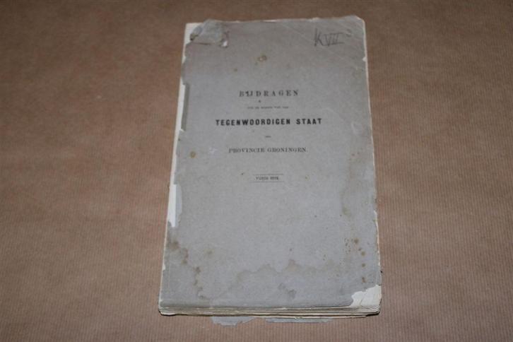 De Landbouw v/d Gemeente Winschoten 1859 met kaart!, Boeken, Geschiedenis | Stad en Regio, Gelezen, Ophalen of Verzenden