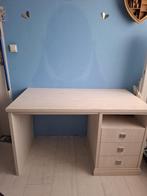 Bed, bureau, Fauteuil, verstelbare bodem, kaptafel spiegel, Huis en Inrichting, Slaapkamer | Bedden, Ophalen, Gebruikt, 90 cm