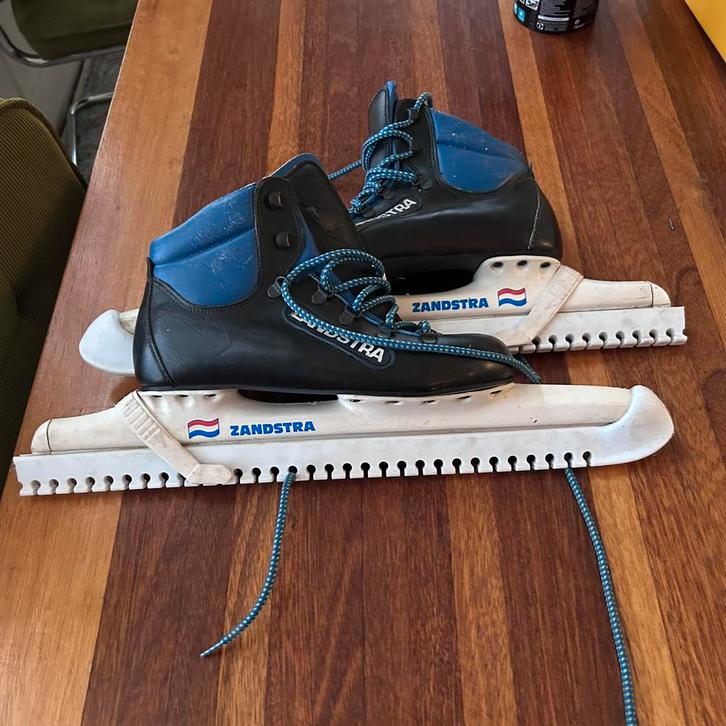 Zandstra Noren Schaatsen - Maat 40, Sport en Fitness, Schaatsen, Gebruikt, Noren, Zandstra, Ophalen