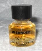 Volle parfum mini Jil sander no 4 edp, Ophalen of Verzenden, Zo goed als nieuw, Miniatuur, Gevuld