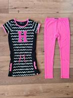 NIEUW jurk met legging 122 / 128 Europe Kids roze zwart, Ophalen, Europe Kids, Meisje, Nieuw