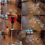 Bier, wiskey, longdrink glazen, Glas of Glazen, Gebruikt, Ophalen of Verzenden, Glas