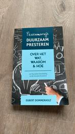 Egbert Dommerholt - Prutsenderwijs duurzaam presteren, Ophalen, Economie, Nieuw, Egbert Dommerholt