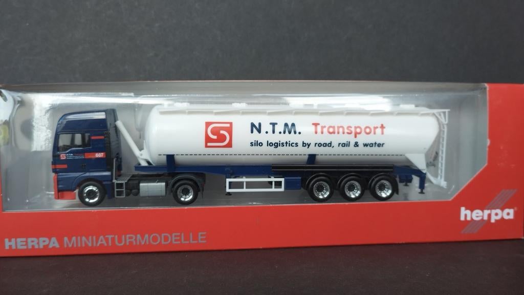 Man TGX xxl NTM hardenberg 1:87 H0 Herpa Pol, Verzenden, Trucks@herpa.de, Nieuw, Bus of Vrachtwagen