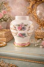 Vintage Franse Brocante Vaas Shabby Chic, Ophalen of Verzenden