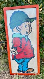 Vintage Mr. Petje Geborduurd Jaren 70, Ophalen of Verzenden
