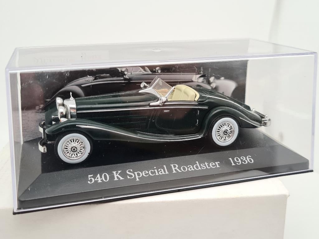 Mercedes Benz 540K Special Roadster (1936) - 1/43, Verzenden, Zo goed als nieuw, Auto, Overige merken