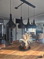 Zwarte soft Industriële Plafondlamp met 4 WIZ Lampen, Huis en Inrichting, Ophalen, Zo goed als nieuw, Minder dan 50 cm