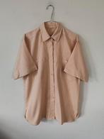 Vintage overhemd / blouse / beige / zandkleur / 38 / 40, Maat 38/40 (M), Beige, Ophalen of Verzenden, Vintage