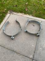 Kachelpijp klemmen / rookkanaal beugels, Ophalen of Verzenden, Zo goed als nieuw