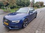 Audi A5 1.8TFSi sport automaat cabrio (bj 2015), Automaat, Cabriolet, Blauw, Audi