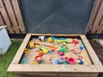 Zandbak inclusief deksel, zand en speelgoed, Kinderen en Baby's, Speelgoed | Buiten | Zandbakken, Ophalen, Gebruikt