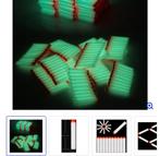 386 glow in the dark pijltjes voor speelgoedblasters, Ophalen of Verzenden, Nieuw