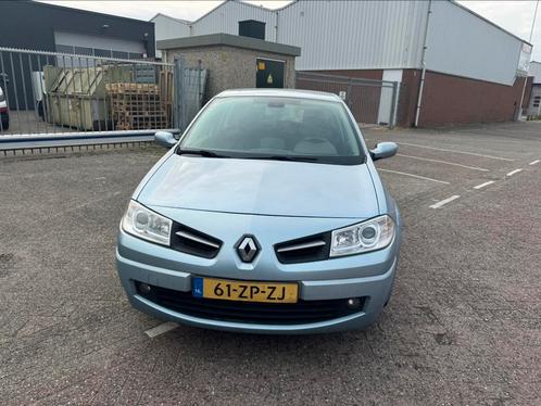 Renault Mégane 1.6 16V 2008 Blauw navi clima cruise netjes, Auto's, Renault, Bedrijf, Mégane, Benzine, C, Hatchback, Handgeschakeld