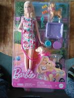 Barbie met hond in rolstoel, Ophalen of Verzenden, Nieuw, Pop