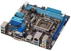 ASUS P8H61-I LGA1155 DDR3 Intel Motherboard, Computers en Software, Moederborden, Verzenden, Facturen@maascomputers.nl, DDR3, Cargadoorweg 23, 6541 BT Nijmegen