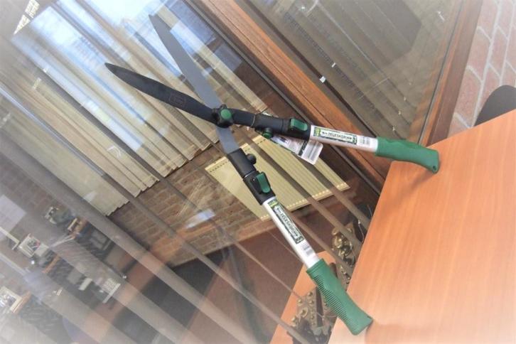 Heggenschaar telescopisch, Tuin en Terras, Heggenscharen, Nieuw, Handmatig, Ophalen