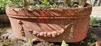 grote ovale Terra Cotta bloempot, Ophalen, Steen, Gebruikt, Minder dan 30 cm