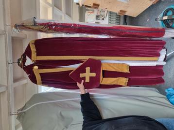 T.e.a.b. Sinterklaas kostuum mantel, gewaad, sjerp en mijter beschikbaar voor biedingen