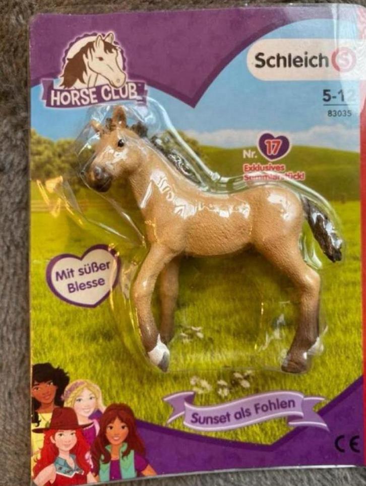 Schleich Lusitano Veulen Sunset ~ Horse Club 83035, Verzamelen, Dierenverzamelingen, Zo goed als nieuw, Beeldje of Figuurtje, Paard