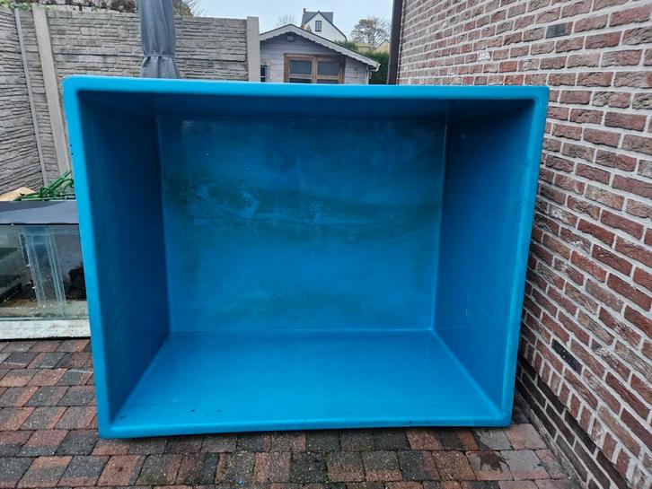 Grote polyester vijverbak - 1900 liter, Tuin en Terras, Vijvers, Gebruikt, Ophalen of Verzenden