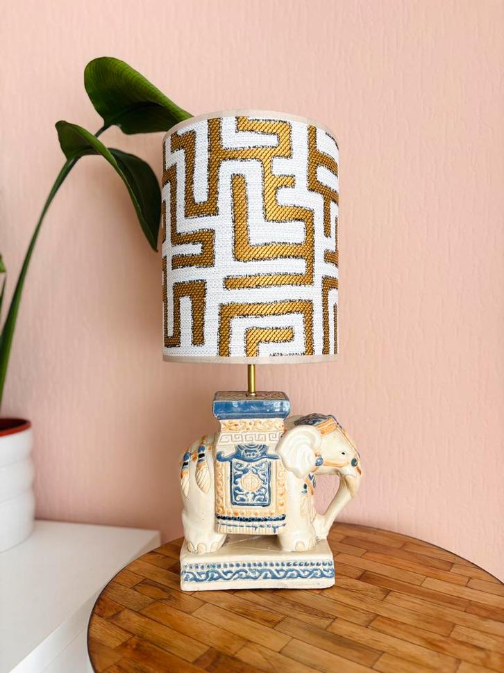 Olifantje, Huis en Inrichting, Lampen | Tafellampen, Zo goed als nieuw, Minder dan 50 cm, Ophalen of Verzenden