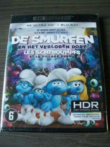 Blu-ray 4K Ultra HD De Smurfen en het Verloren Dorp in seal beschikbaar voor biedingen