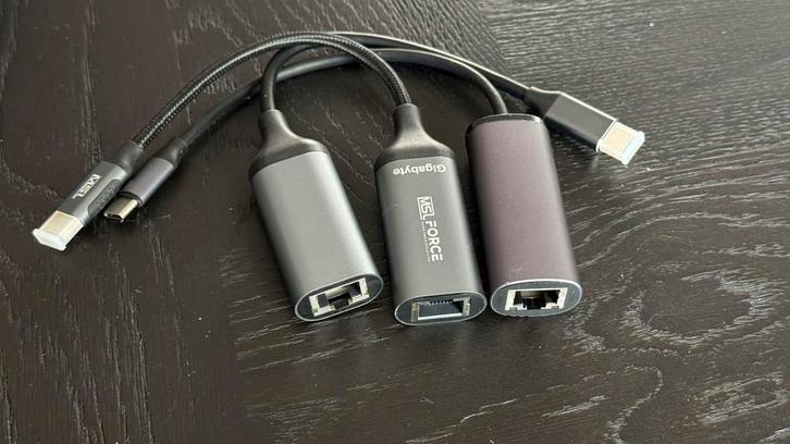 USB C naar LAN ETHERNET GIGABIT ADAPTER INTERNET RJ45, Computers en Software, Pc- en Netwerkkabels, Zo goed als nieuw, Ophalen of Verzenden