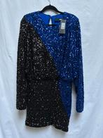 Rotate dress jurk 40 blauw zwart €480, Kleding | Dames, Jurken, Ophalen of Verzenden, Zo goed als nieuw, Maat 38/40 (M), Blauw