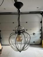 Leuke vintage Venetiaanse hanglamp, Huis en Inrichting, Lampen | Hanglampen, Gebruikt, Ophalen of Verzenden, Glas, Minder dan 50 cm
