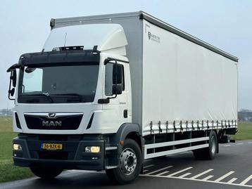 MAN TGM TGM. 15.250 EURO6. 2020. Schuifzeil Bakwagen met Laa beschikbaar voor biedingen