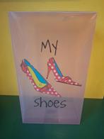 Funky schoenendoos, Ophalen of Verzenden, Zo goed als nieuw