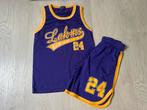 Lakers basketbal set. Tenue maat M. Lakers los angeles. 24., Ophalen of Verzenden, Zo goed als nieuw, Kleding