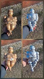 4 x vintage vrachtwagen mascottes, Bibendum, Truck Driver😎, Verzamelen, Gebruikt, ., Overige typen, Ophalen of Verzenden