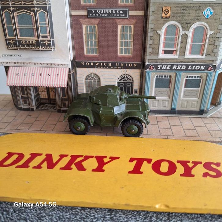 Dinky Toys No. 670 Pantserwagen, Hobby en Vrije tijd, Modelbouw | Auto's en Voertuigen, Gebruikt, Tank, 1:32 tot 1:50, Overige merken