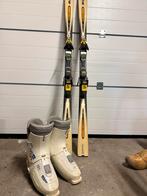 Skies + Skieschoenen maat 43, Sport en Fitness, Skiën en Langlaufen, 160 tot 180 cm, Gebruikt, Carve, Skiën