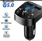 FM Transmitter mp3 Bleutooth, Auto diversen, Carkits, Ophalen of Verzenden, Nieuw