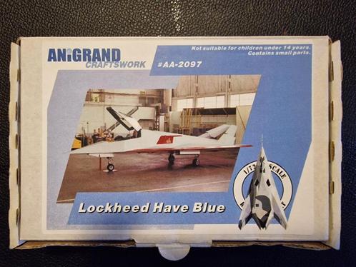 Have Blue Prototype F-117 By Anigrand 1:72, Hobby en Vrije tijd, Modelbouw | Vliegtuigen en Helikopters, Nieuw, Vliegtuig, 1:72 tot 1:144