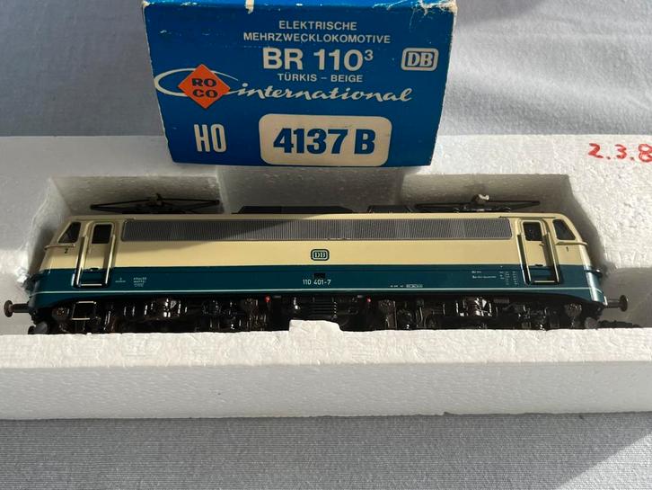 Roco 4137 DB BR 110, Hobby en Vrije tijd, Modeltreinen | H0, Gebruikt, Locomotief, Gelijkstroom, Roco, Analoog, Ophalen of Verzenden